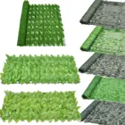 1x3 м искусственный плющ, забор для конфиденциальности, искусственный забор и искусственный плющ, Листья лозы, украшение для наружного сада