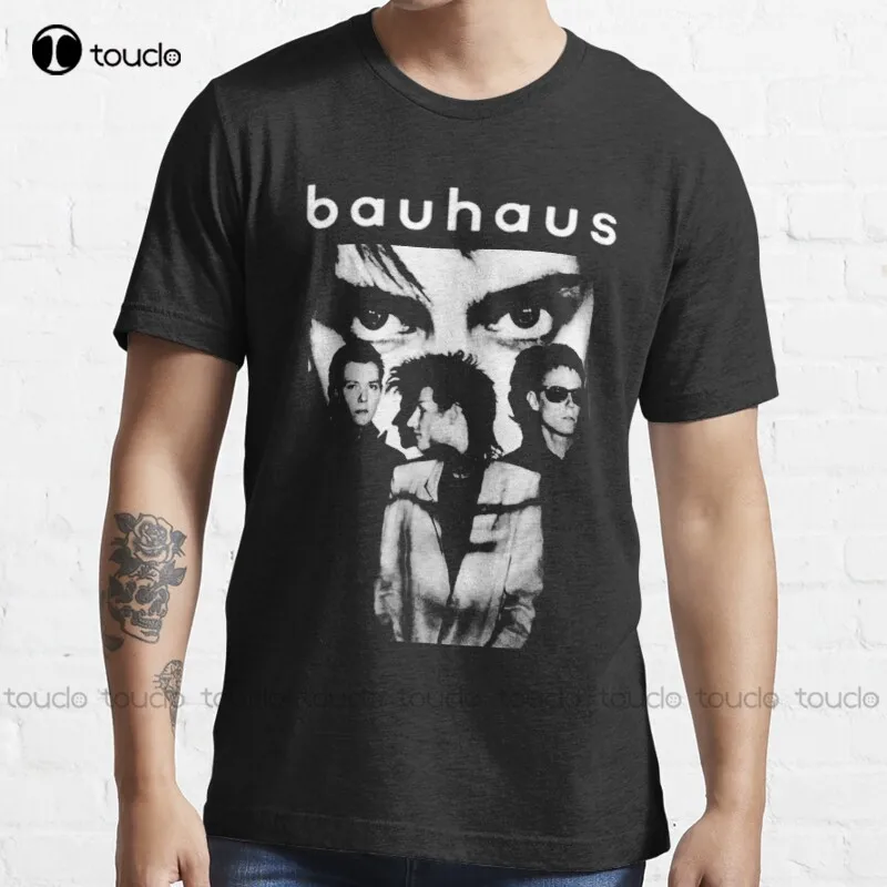 

Новая хлопковая Футболка Bauhaus, футболки для тренажерного зала для мужчин, индивидуальная футболка aldult для подростков, унисекс, футболка с ци...