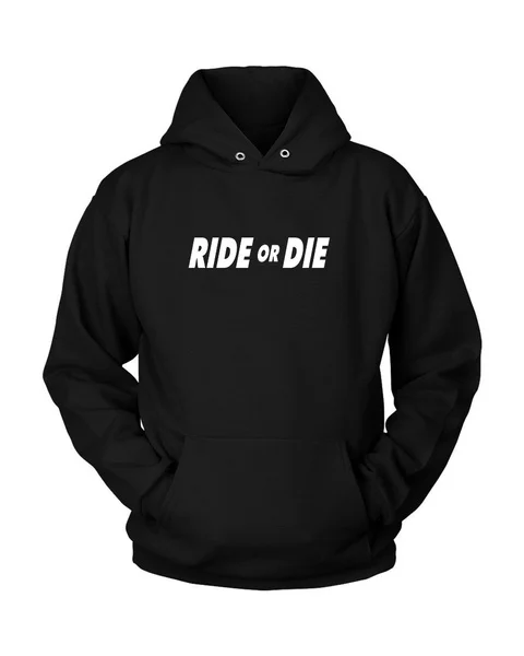 

Толстовка унисекс с логотипом Ride или Die