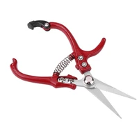labor saving garden scissors with safety buckle stainless steel spring fruit tree pruning shears bonsai grafting pruners