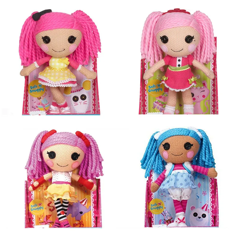 (4 цвета) 12 шт./лот 30 см мягкие плюшевые куклы Lalaloopsy Волшебные волосы игрушки для