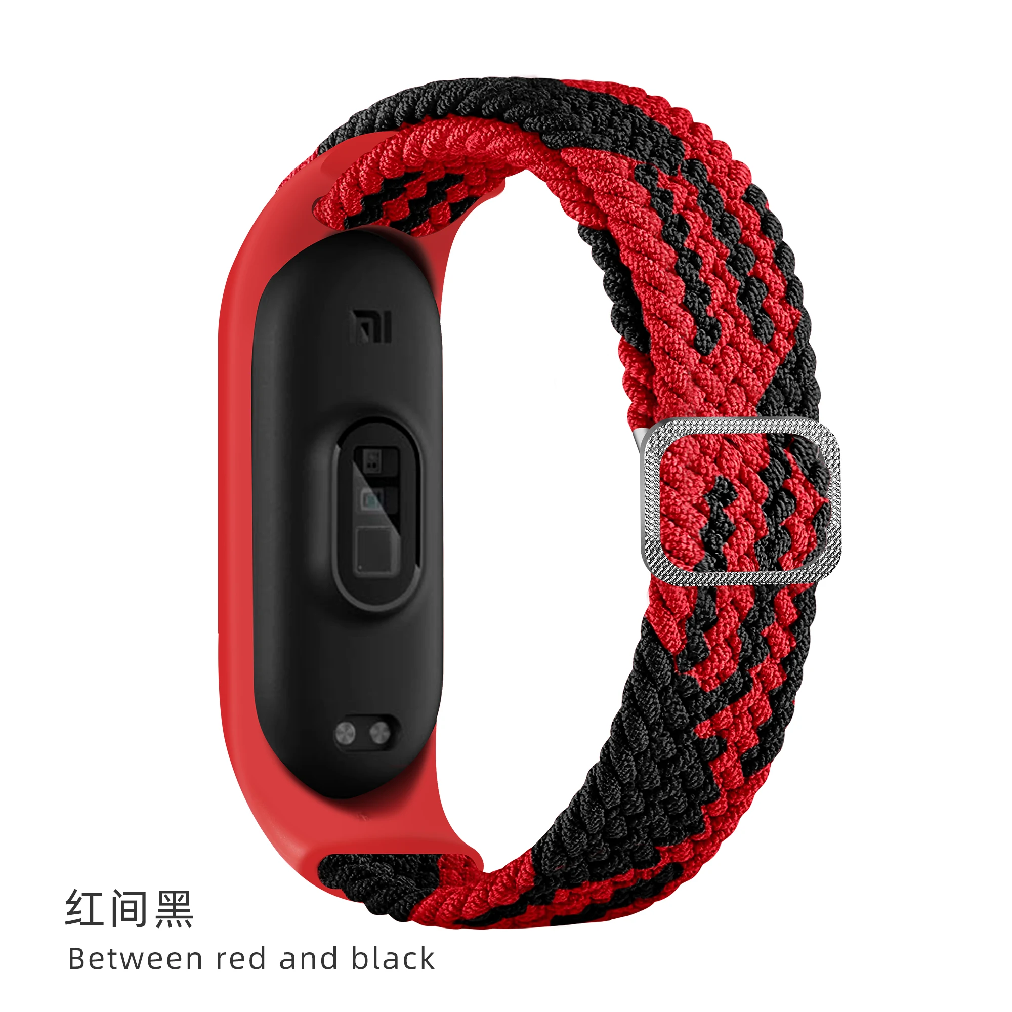 Nylon Strap For XiaoMi Mi Band 6 5 4 3 Adjustable Elastic Sports Wristband For Mi Band 3 4 5 6 Bracelet replacement strap