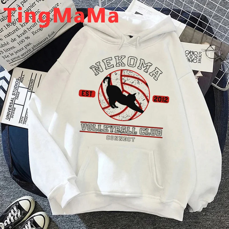 

Толстовки Haikyuu, мужская одежда с принтом в стиле Харадзюку, Корея