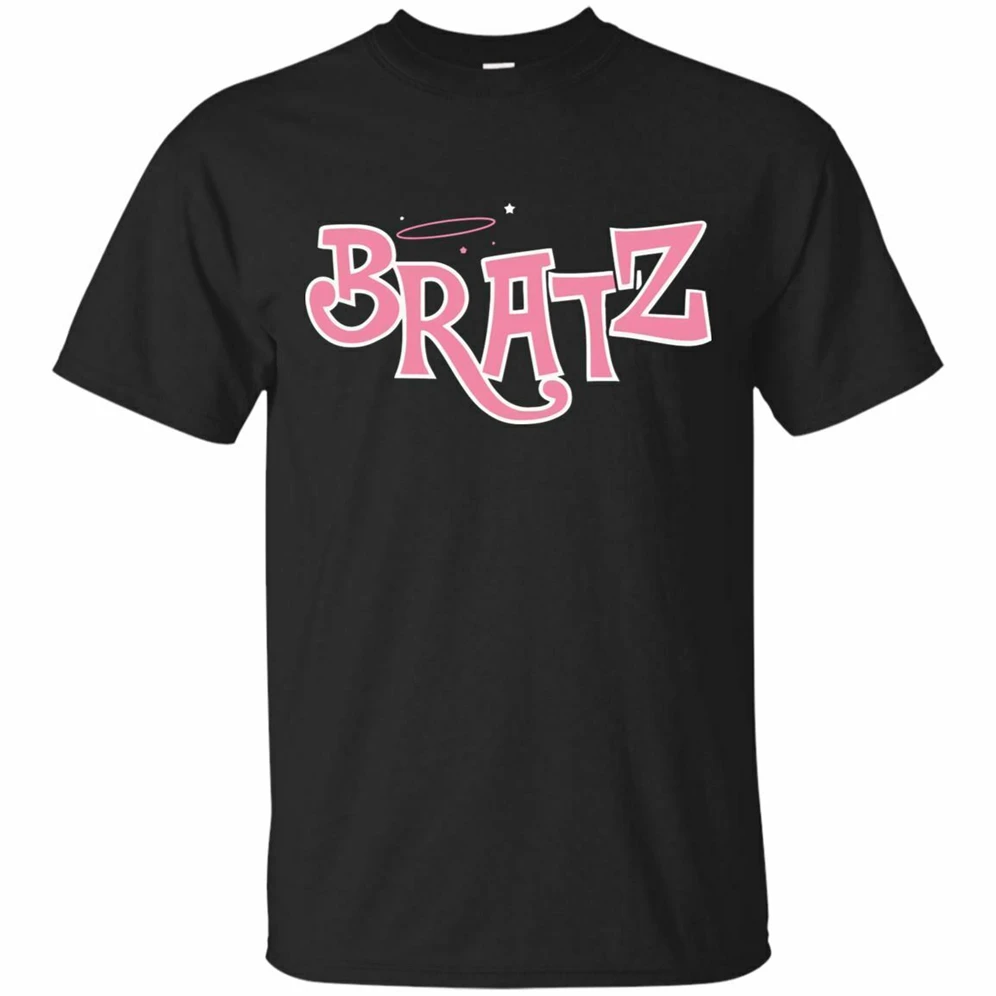 Bratz Angelz/футболка для мужчин женщин и детей подарки Черная футболка с короткими