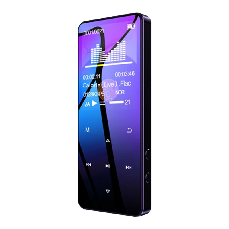 FM-радио наушники Портативный Hi-Fi звук без потерь MP3 мини Bluetooth-совместимый плеер