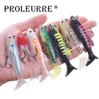 Мягкие рыболовные приманки 1 шт., свинцовая головка для рыбы, 75 мм, 11,5 г, воблеры, искусственный силиконовый червь, шэд, приманка для окуня, джиггинг, морская Рыболовная Снасть