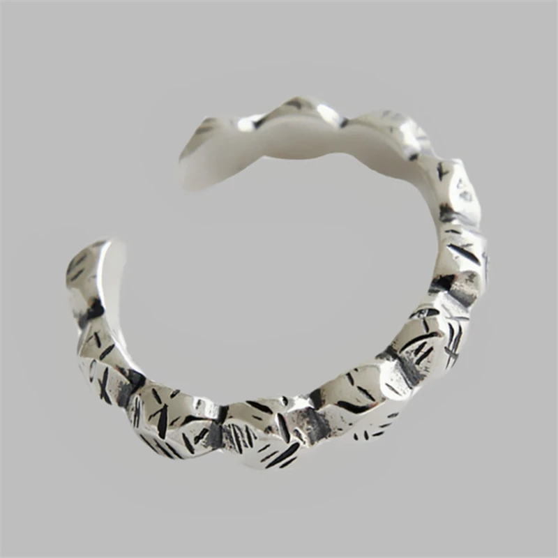 Женское кольцо в стиле панк изящное Винтажное неправильной геометрической формы