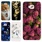Чехол для Asus Zenfone 4 Selfie ZD553KL X00LD, мягкий силиконовый чехол для телефона Asus ZD553KL ZD 553 KL, чехлы для телефонов с изображением кота и цветов, чехлы