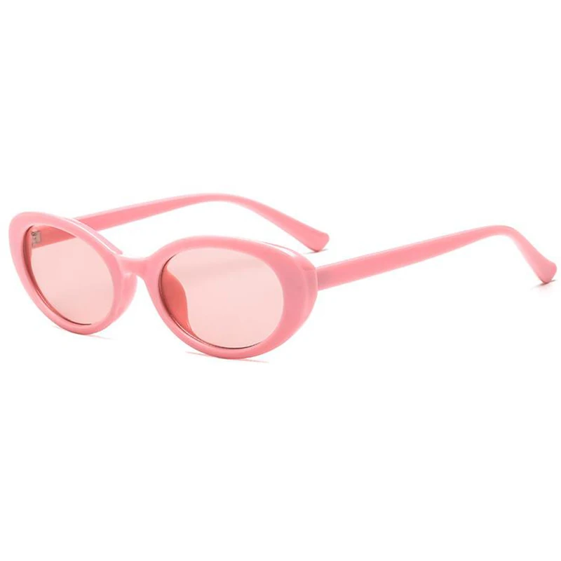 

Retro Oval PC Frame Women's Sunglasses Rectangle Decoration Sun Glasses For Women Girls Outdoor UV400