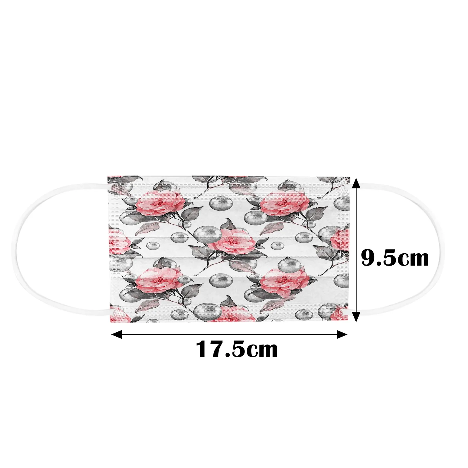 

Headband mascarillas Adult Women Man Disposable Face Mask Industrial 3Ply Ear Loop 50PC Mask Breathable mask