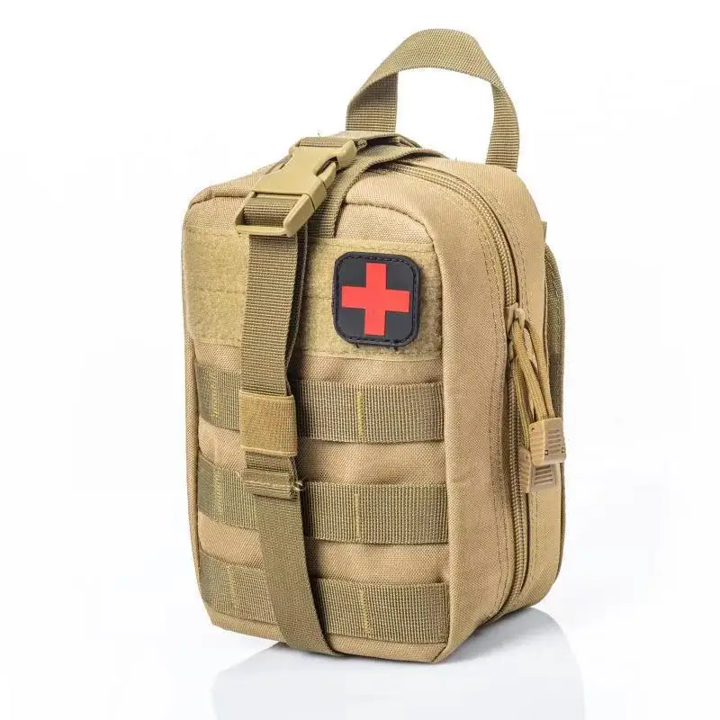 Outdoor Waterproof Portable Medical Emergency Rescue Accessory Bag Multifunctional Camouflage Tactical Medicalbag Sportsbagcover