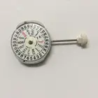 Часы Аксессуары для перемещения PE25 питания трехштырьковый шести слов с двойным календарем движение PE25 механизм кварцевый механизм без аккумулятора