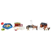 farm simulation poultry animals set figurines farm zoo staffer action figures toy for kids xmas gift