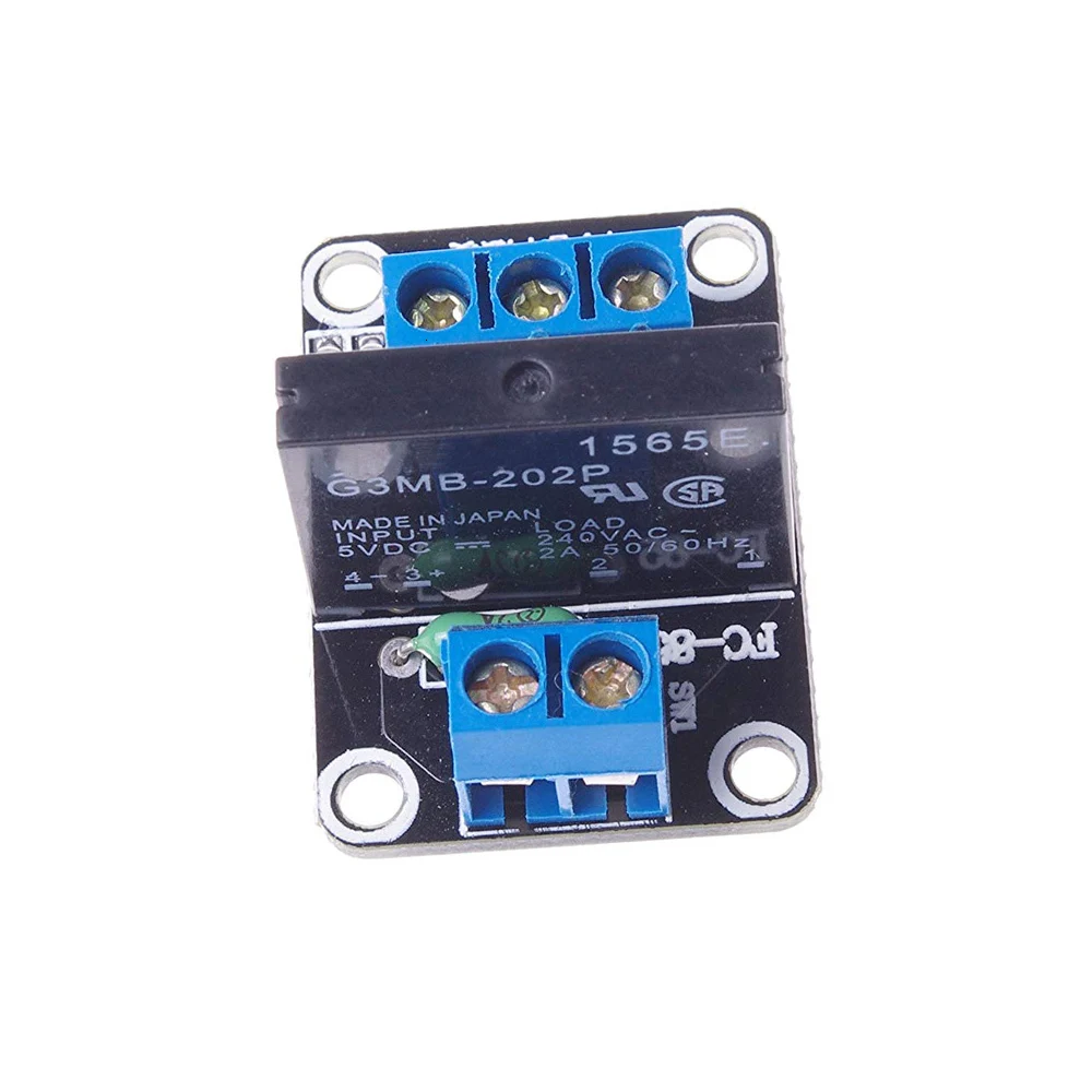1 G3MB 202P релейный канал твердого состояния печатная плата SSR 5 в постоянного тока