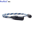 Цифровой коаксиальный кабель AES110 5N OCC, красный Медь, 110 Ом AESEBU, аудио разъем XLR