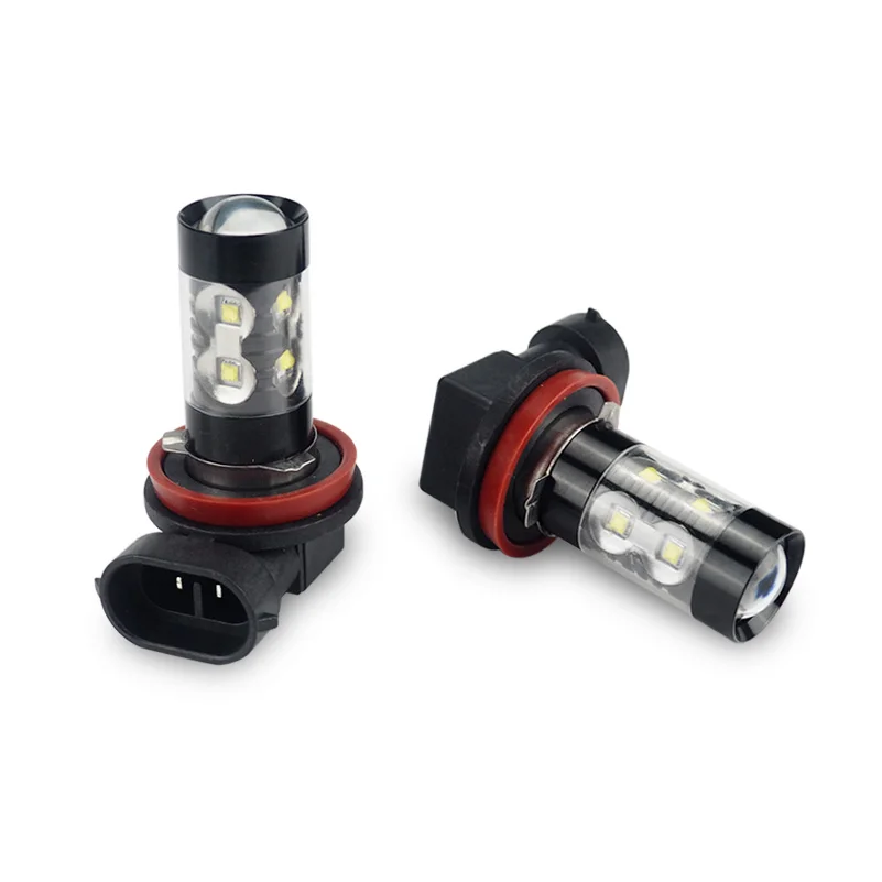 Автомобильные противотуманные фары 2 шт. светодиодсветодиодный DRL 9006 HB4 H8 H11 H7 H3 2504