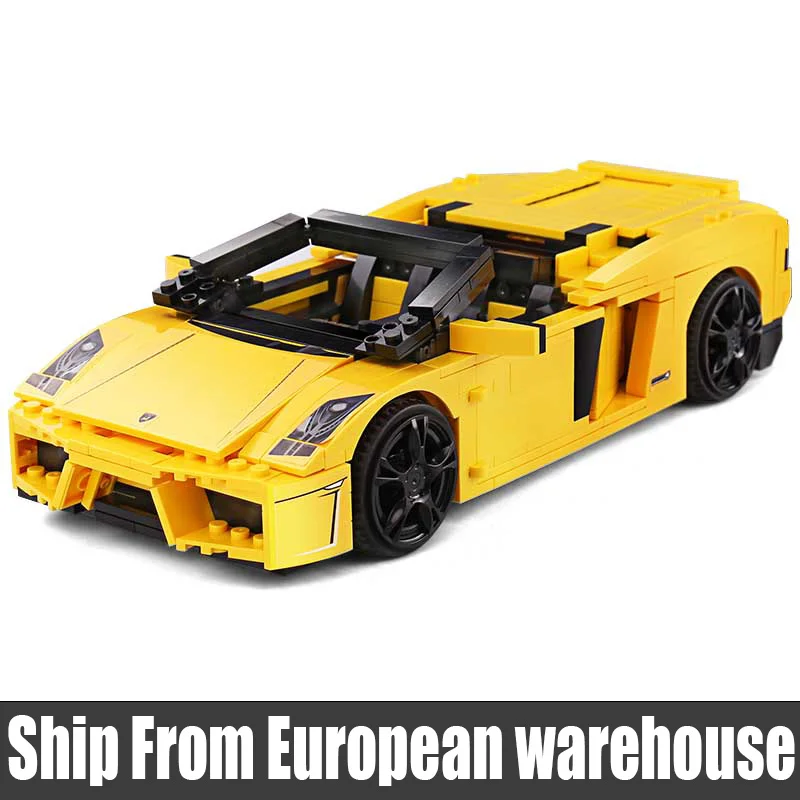 Модель Yile 011 конструктор Gallardo LP 560 4 Совместимость с 8169 автомобилями игрушки для
