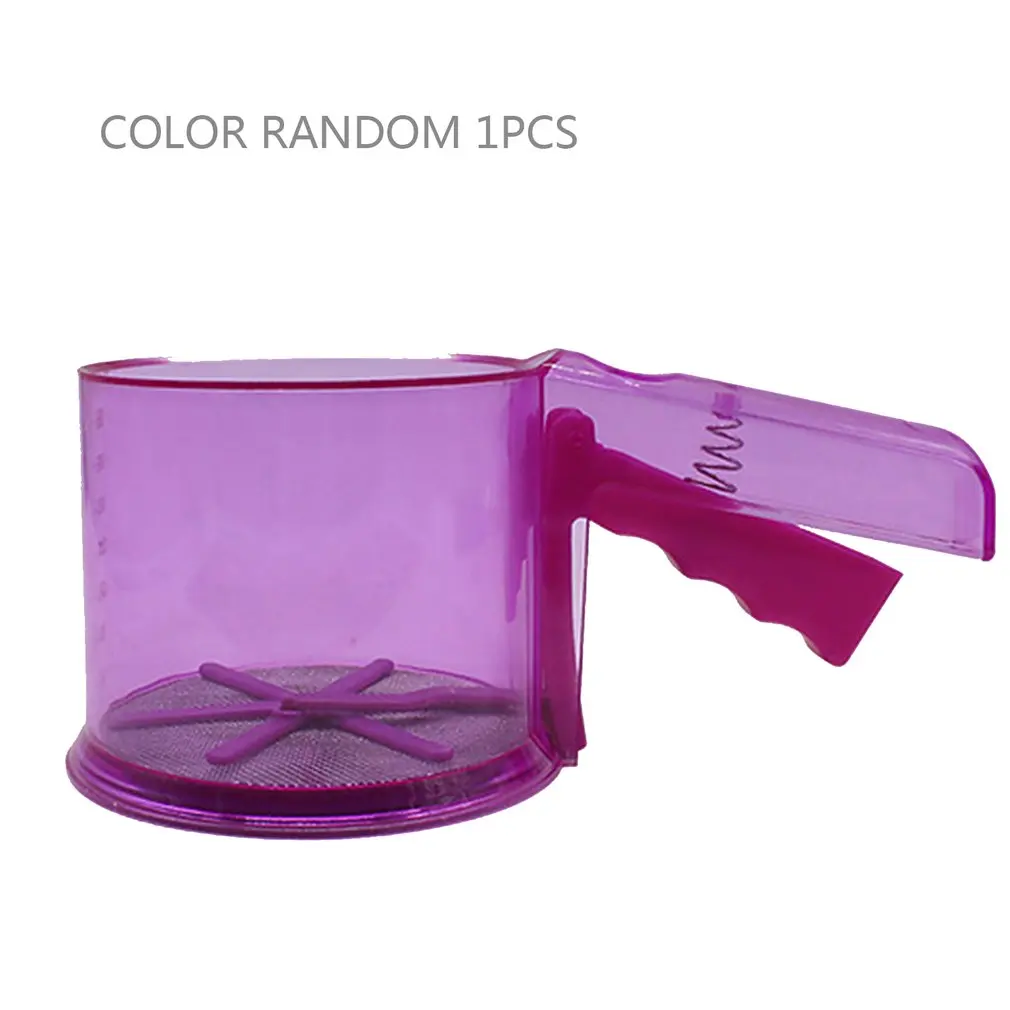 Однослойное сито для муки сахарной пудры ручной подстаканник фильтр тонкой