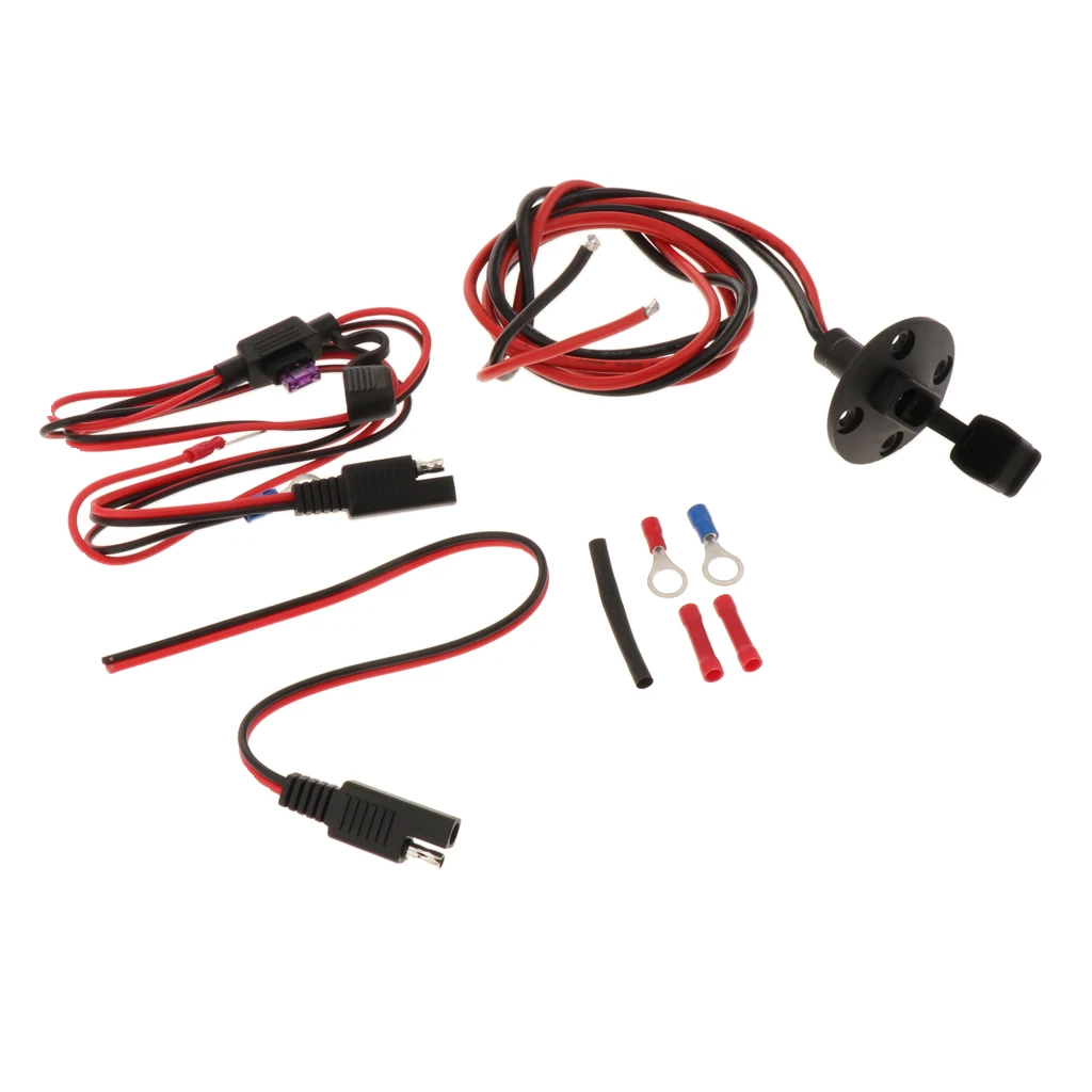 Автомобильное быстроразъемное крепление на панели SAE водонепроницаемая розетка