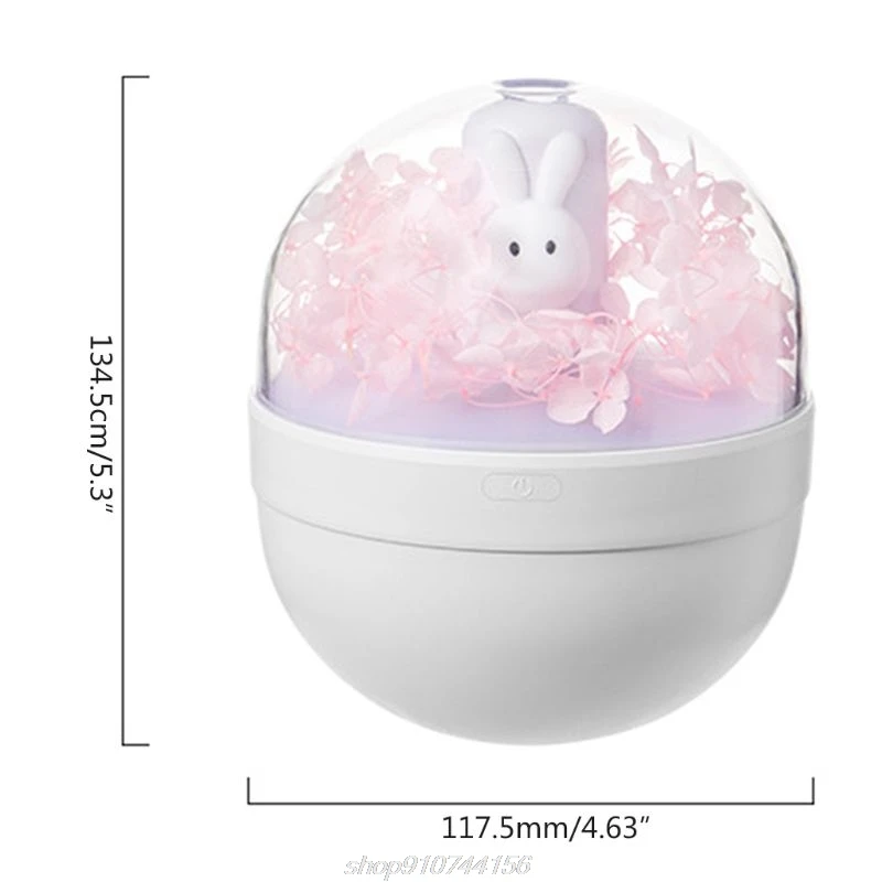 

Sweet Rabbit Shape Aroma Humidifier USB Charging Small Mute Desktop Cute Pet Air Humidifiers Gift D03 20 Dropshipping