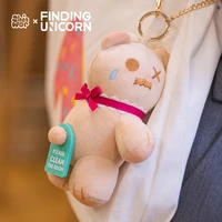 looking for unicorns shinwoo ghost hotel series surrounding plush pendants cute girly heart bags decoration cute kawaii gifts