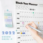 Милый дневник на 2022 год с наклейками, настенный ежедневный график, календарь на 365 год, календарь на новый год, подарок