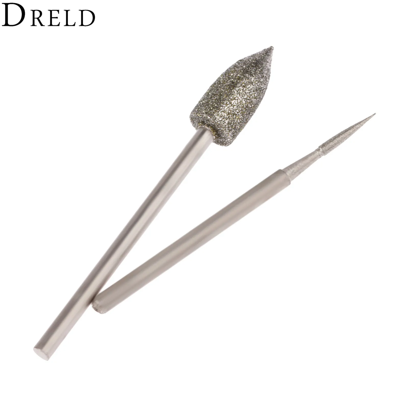 DRELD 2 шт. Аксессуары Dremel Гальваническая алмазная шлифовальная головка 35 мм