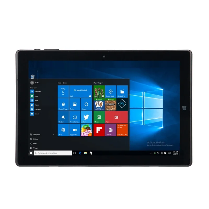 

64 Bit 10.1 INCH 4GDDR+64GB Windows 10 Z8300 CPU CWI 515 Flash 1920 x 1200 IPS Dual Cameras WIFI HDMI -Compatible