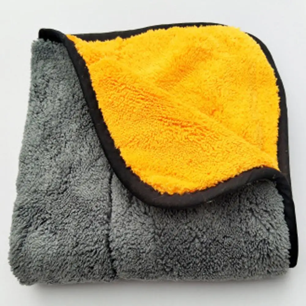 

3PCS 840GSM Microfiber Towels Car 45x38cm Super Thick Plush Cleaning Cloths Auto Microfibre Wax Wash Polishing Detailing Drying