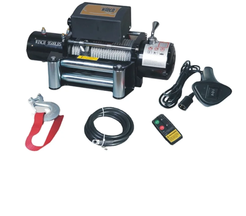 

CE approved 12V Electric Car Winches 9500lbs 12000lbs with Remote Control for suzuki jimny 2019 JB64 JB74