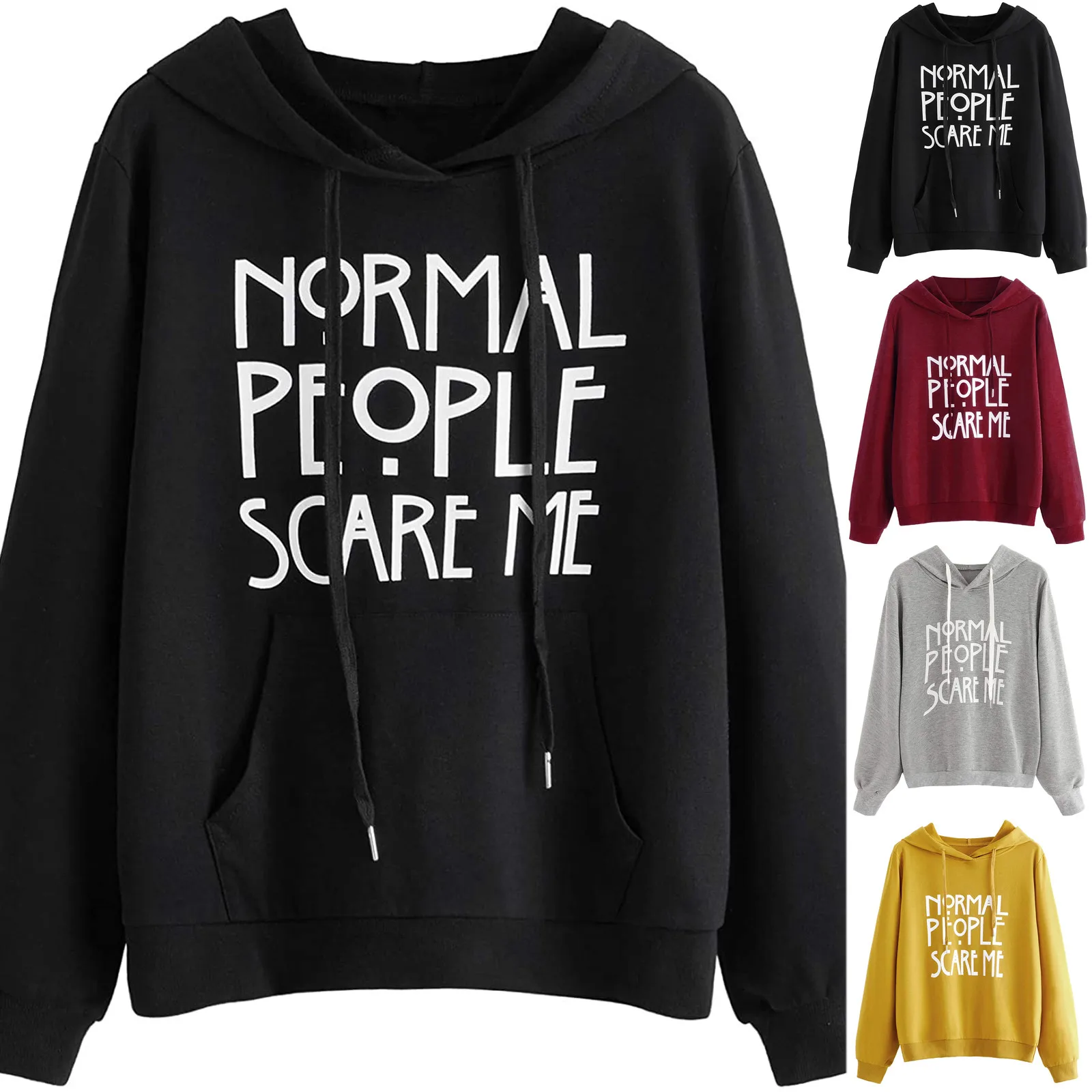 

Women's Sweatshirt Cotton Hoodies Oversized Hoodie Autumn Winter Hooded Sweatshirts Pullover Tops Long Sleeved Comfortable Coat