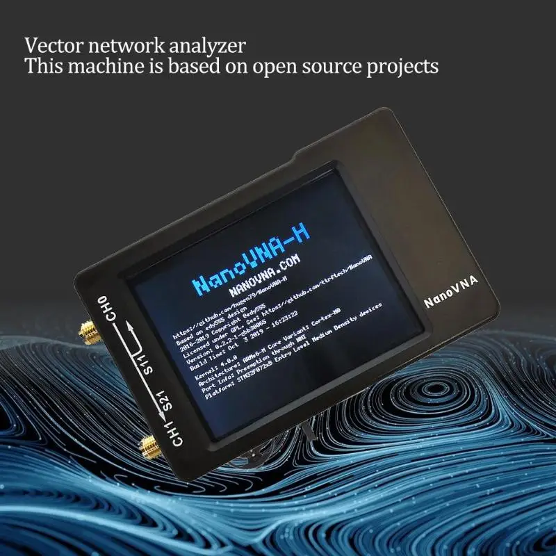 2019 нано VNA H 50 кГц 900 МГц векторная сеть MF HF VHF UHF Цифровой анализатор антенны
