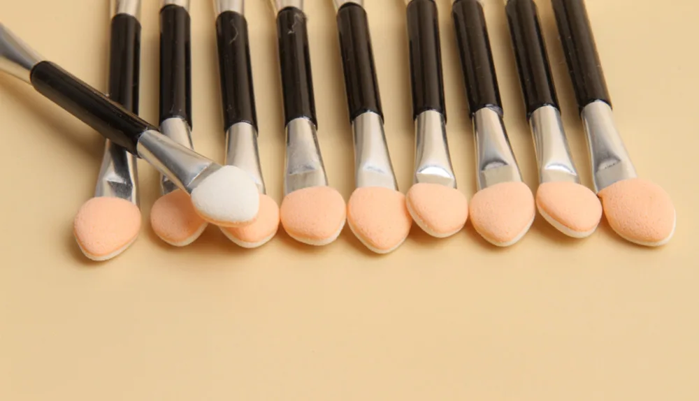 Новый модный стиль Косметическая Красота тени для век двойная кисть одна штука