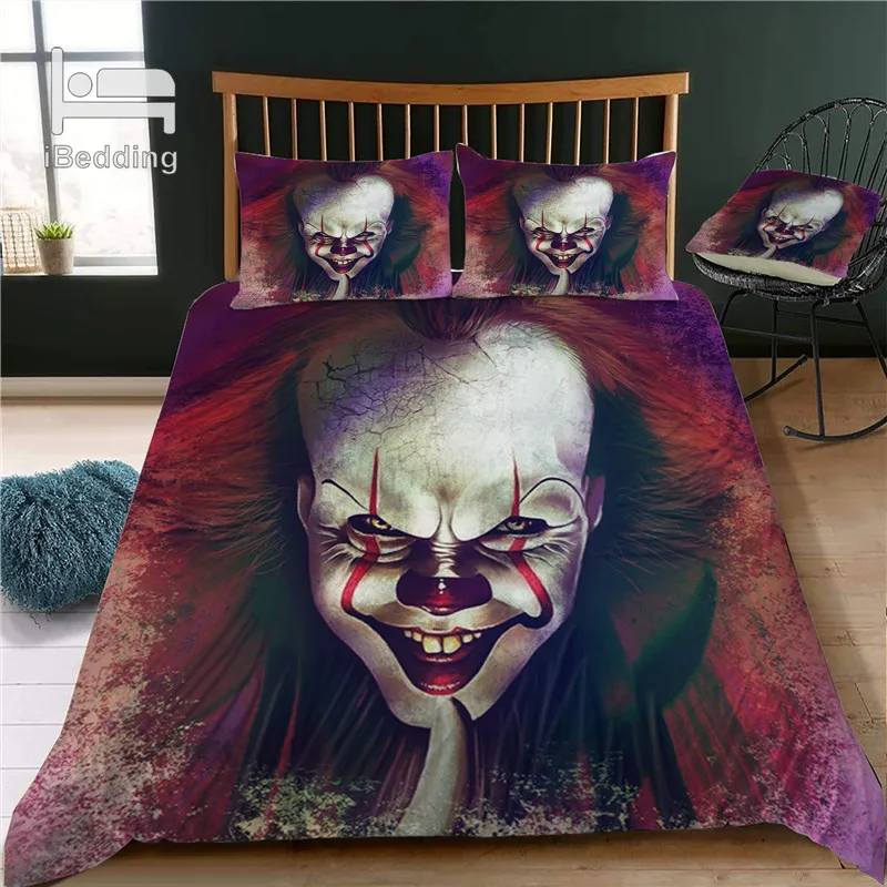 Набор постельного белья Pennywise с изображением Человека скелета красоты ужаса и