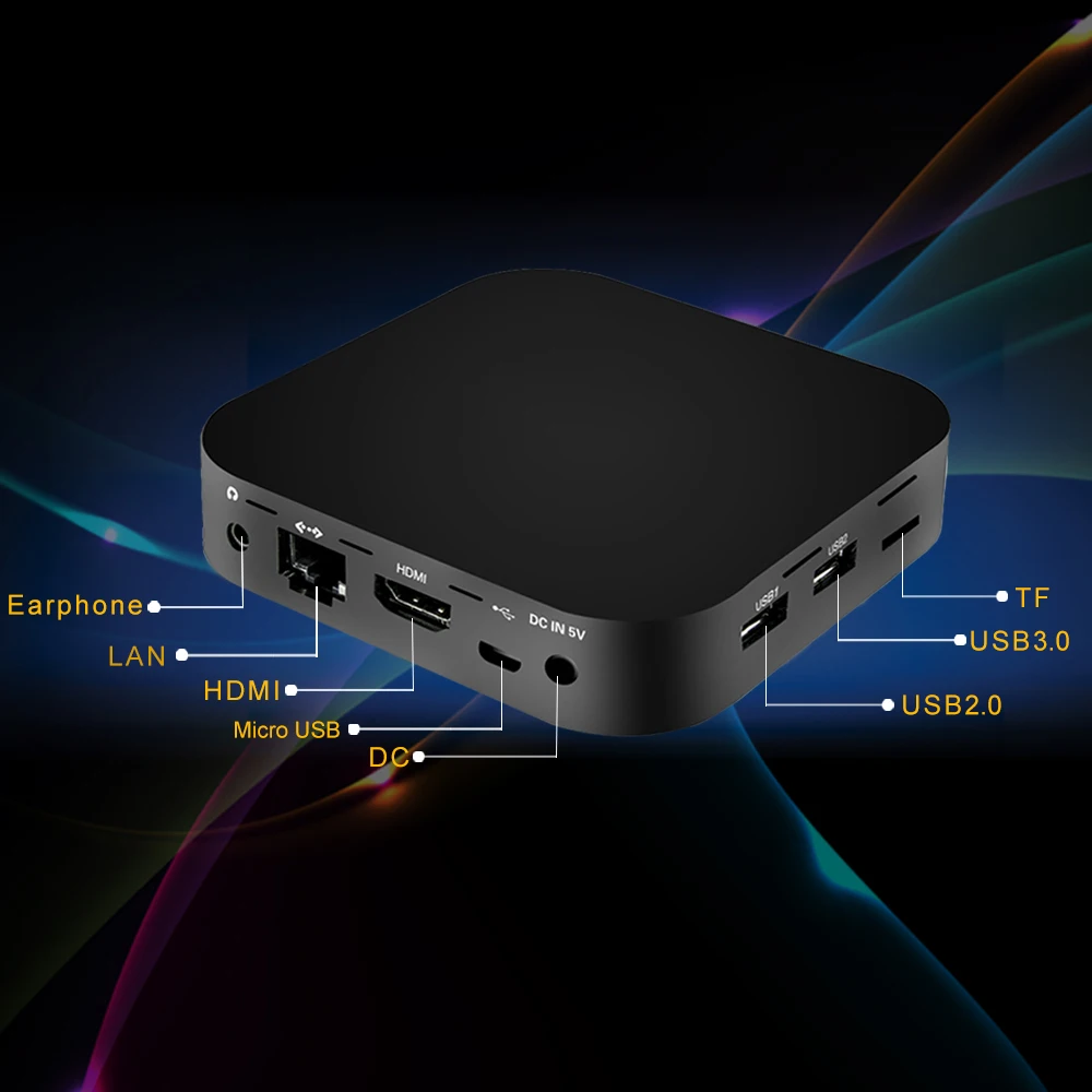 Мини-компьютер T8 W8 Pro Mini PC Intel Atom X5-Z8350 Quad Core 2 ГБ 32 ГБ/4 64 Гб Win10 4G WIFI BT USB 3 0 Карманный ПК