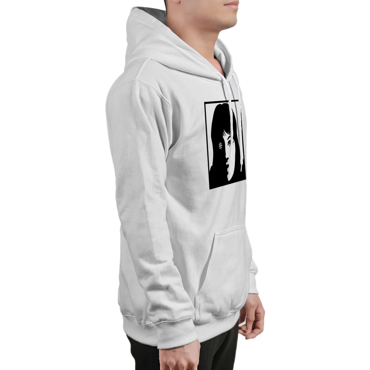 

Men's Hoodie FLOWER EYEPrint Anime Streetwear Hood Hoody Sweat Capuche 37066