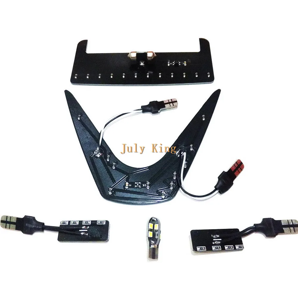 Июля King 6000K светодиодный Автомобильный интерьер Лампы для чтения чехол Toyota C HR 2017