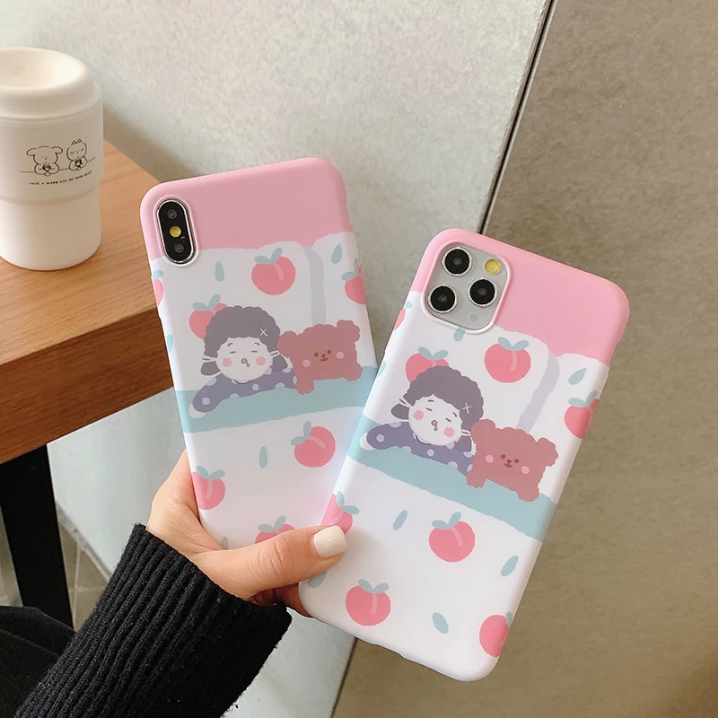 Чехлы для телефонов huawei P20Llite P30Pro Mate20Pro милая девочка Медведь Мягкий ТПУ чехол для Honor 9X8X9 10LITE Y9 Nova 3 3i 4 5i 5