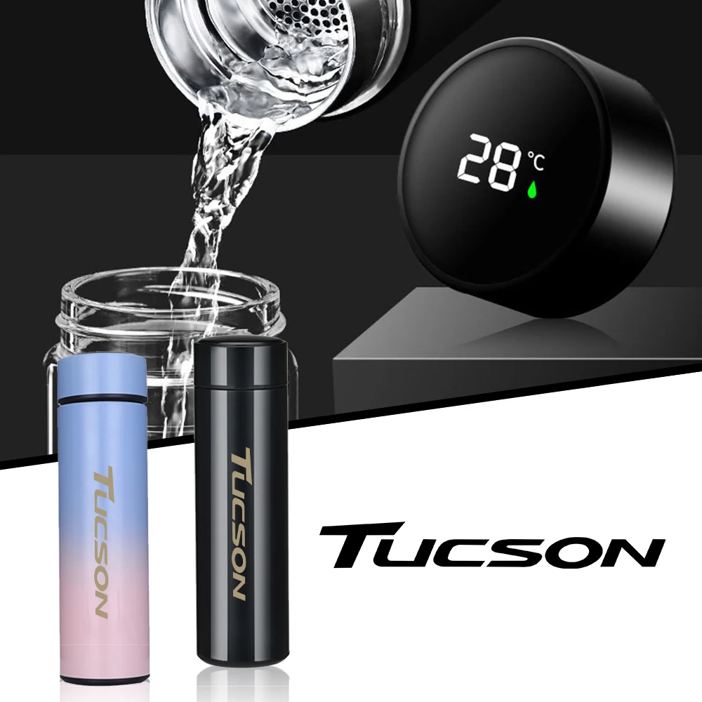 

Auto Accessories 500ML Outdoor Travel Portable Leakproof For Hyundai TUCSON Accessories car styling