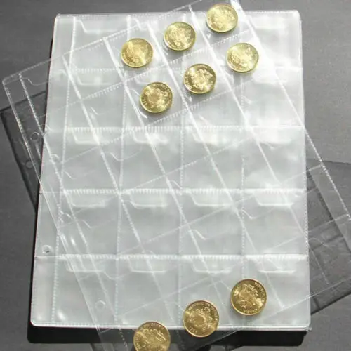 Коллекционный Альбом для монет на странице нижеперечисленных с