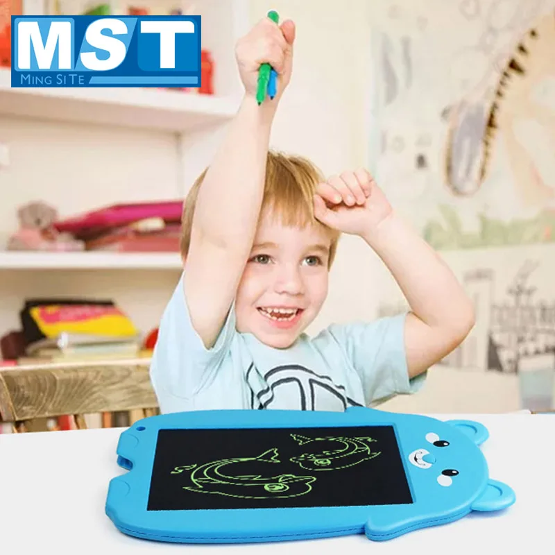 Детские Портативные ультра тонкие подарки для письма ЖК дисплей мультяшная