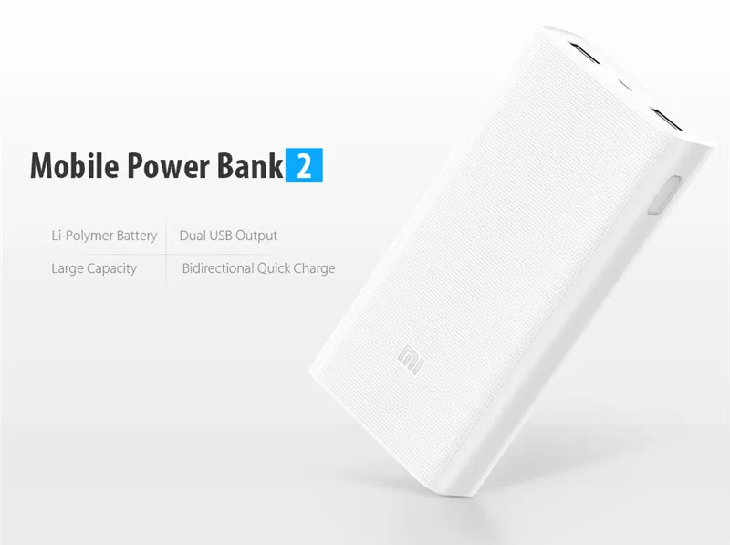 Original Xiaomi Power Bank 2C 20000mAh 18W Max Quick Charge 3.0 Polymer Power Bank Charger For Xiaomi Mi9 Charger S10 Plus