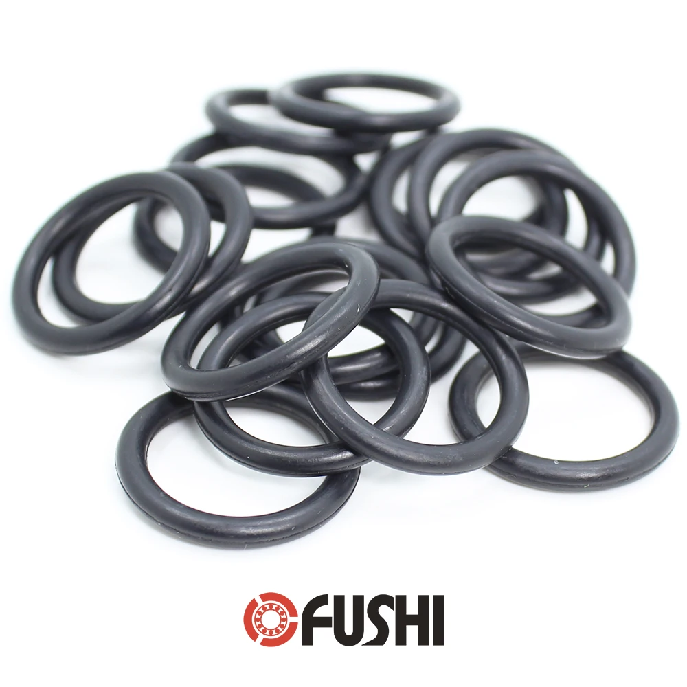 Уплотнительное кольцо CS6mm EPDM ID 18/22/23/25/30/35/38/40/42/46/48*6 мм 10 шт. уплотнительное
