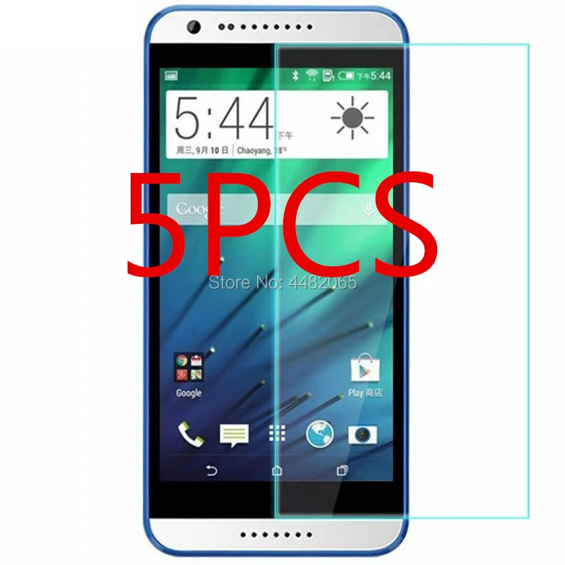

5PCS For HTC Desire 620 820mini Tempered Glass Screen Protector Cover For htc desire 620G D620H D820MU Protective Film Case