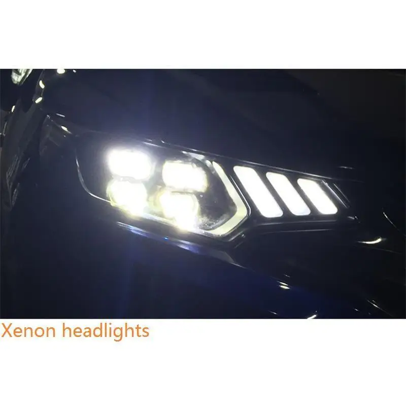 MODEL E Указатель поворота, Стайлинг, Automovil, Drl, Led Assessoires, дневные ходовые огни, передние противотуманные фары, автомобильные фары в сборе, 18 для Honda Fit - Цвет: MODEL E