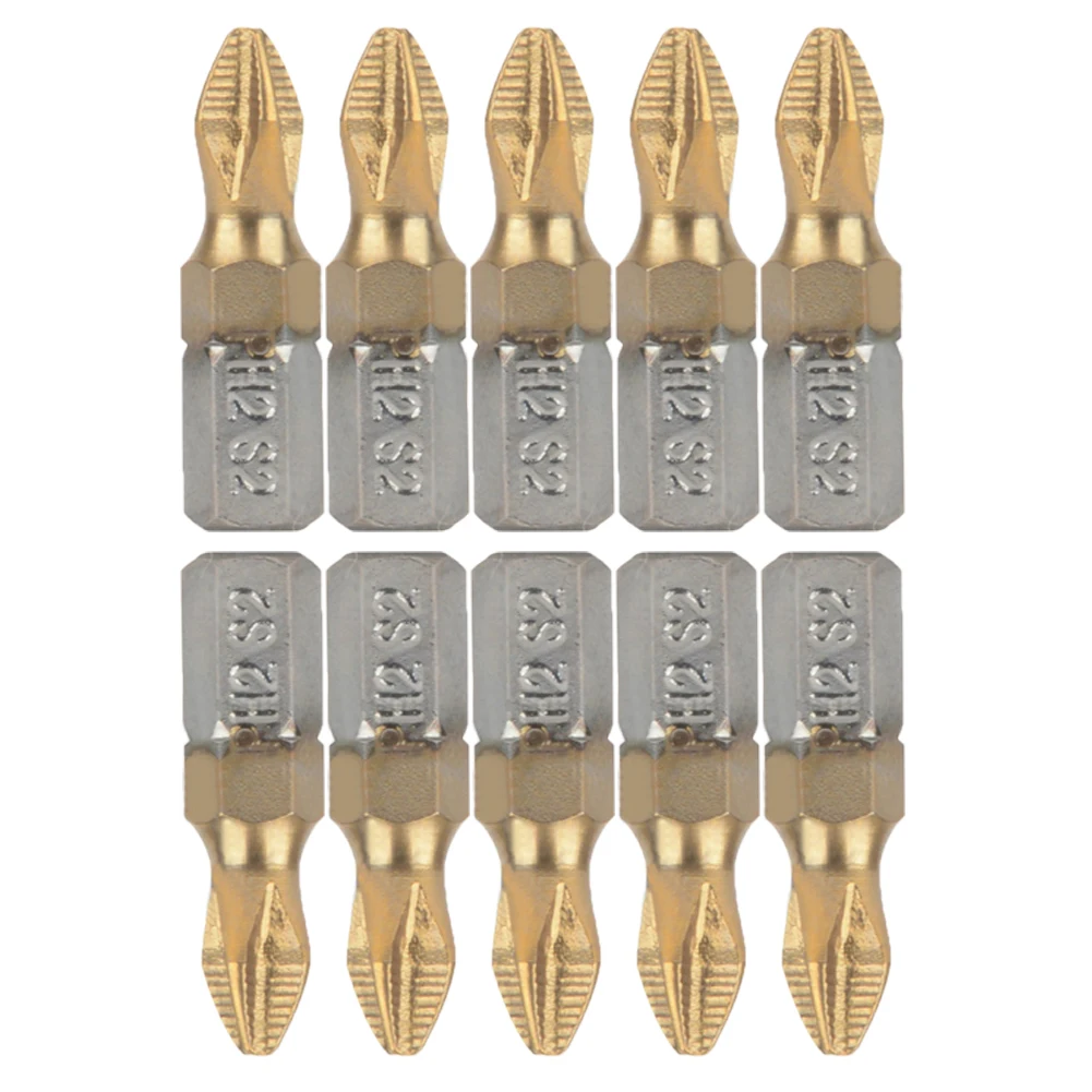 DIY отвертка бит PH2 Простая установка Титан покрытием отточить инструмент 1/4