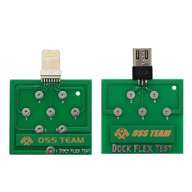 PHONEFIX Micro USB док-станция гибкий тестовая плата для iPhone 6 7 8 и Android телефон U2 батарея шлейф для зарядного устройства легкий тестовый инструмент