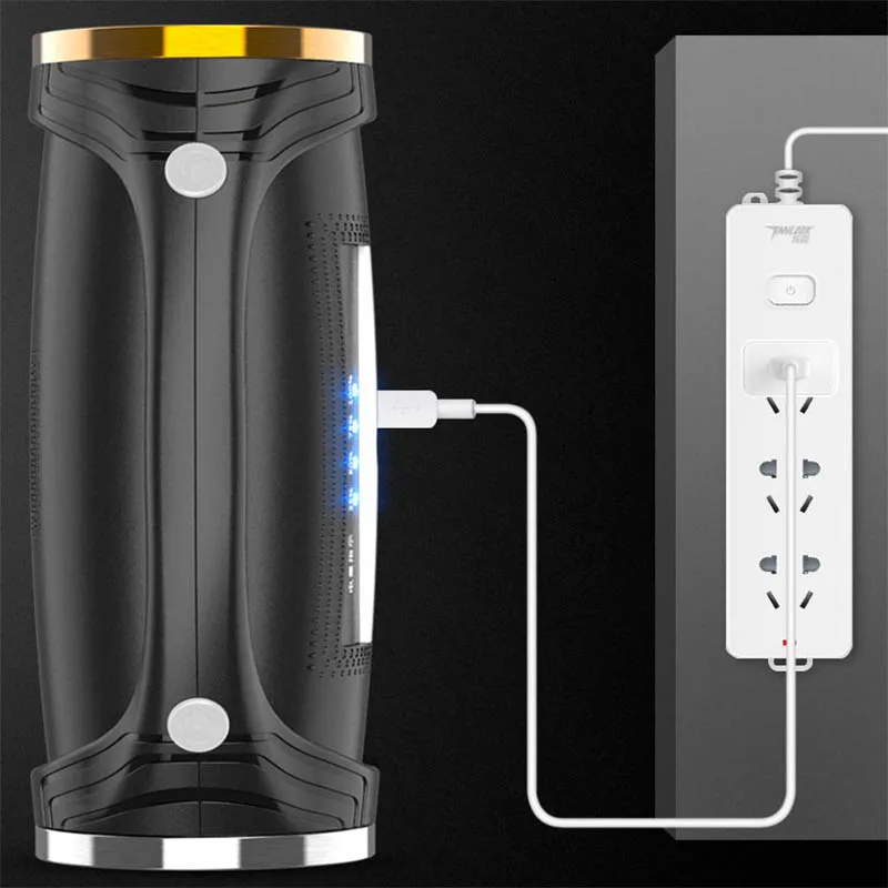 L2 портативный светодиодный фонарик с USB зарядкой для охоты кемпинга и походов 500 м