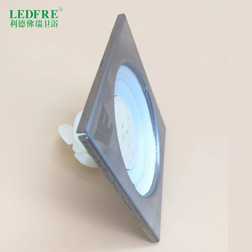 10 см x сливная ванная комната квадратный душ со съемным покрытием анти засорение