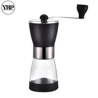 yrp coffee grinder household mini manual hand coffee maker steel durable blender mill for coffee beans tools espresso grinder